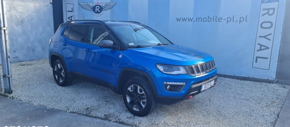 Jeep Compass cena 78900 przebieg: 99500, rok produkcji 2018 z Kępno małe 562